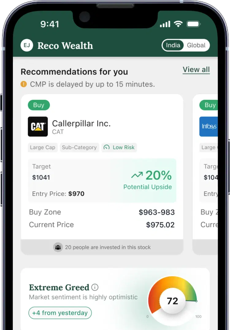 Reco Wealth app